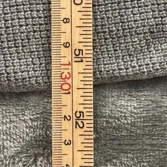 Lululemon Forward Flow Cape Heathered Medium Gray OS Lagenlook Cashmere Yoga - Picture 9 of 13